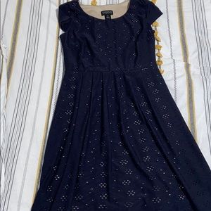 navy blue dress